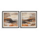Uttermost - 32382 - Wall Art - Cinnamon Shore - Pine Wood