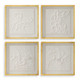 Uttermost - 32387 - Wall Art - Fourfold - Light Gold