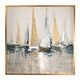 Uttermost - 35362 - Wall Art - Regatta - Silver And Gold Metallic Leaf