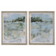 Uttermost - 41454 - Framed Prints Set/2 - Far Away View - Champagne Silver