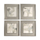 Uttermost - 41583 - Wall Art S/4 - Divination - Silver Leaf