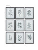 Farmhouse Florals Wall Art (41617)