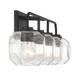 Baldwin Four Light Bathroom Vanity (L8-4399-4-BK)