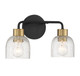 Flagler Two Light Bathroom Vanity (L8-5900-2-143)