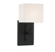 Savoy House - L9-8550-1-89 - One Light Wall Sconce - Collins - Matte Black