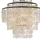 Brielle Four Light Chandelier (BRI-3008-DB)