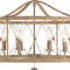 Brixton Six Light Chandelier (BRX-B7906-BS)