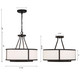 Bryant Four Light Chandelier (BRY-8004-BF)