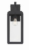 Crystorama - BYR-80102-MK - One Light Outdoor Wall Sconce - Byron - Matte Black