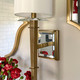 Clifton One Light Wall Sconce (CLI-231-AG)