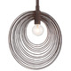 Doral One Light Pendant (DOR-B7700-FB)