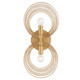 Crystorama - DOR-B7722-RG - Two Light Wall Sconce - Doral - Renaissance Gold