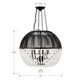 Duval Six Light Pendant (DUV-626-MK)