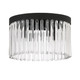 Emory Four Light Flush Mount (EMO-5400-BF)