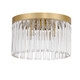 Emory Four Light Flush Mount (EMO-5400-MG)