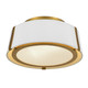 Fulton Two Light Semi Flush Mount (FUL-903-GA)