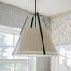 Fulton Three Light Pendant (FUL-904-BK)