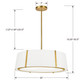 Fulton Six Light Chandelier (FUL-907-GA)