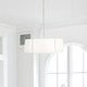 Fulton Six Light Chandelier (FUL-907-PN)