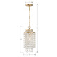 Gabrielle One Light Chandelier (GAB-B7301-GA)