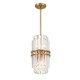 Crystorama - HAY-1401-AG - Four Light Pendant - Hayes - Aged Brass
