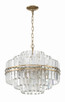 Hayes 12 Light Chandelier (HAY-1405-AG)