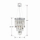 Hudson Six Light Chandelier (HUD-A2216-CH)