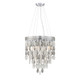 Crystorama - HUD-A2219-CH - Nine Light Chandelier - Hudson - Polished Chrome