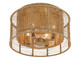 Jayna Four Light Flush Mount (JAY-A5000-BS)
