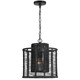 Crystorama - JAY-A5001-MK - One Light Pendant - Jayna - Matte Black