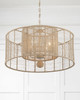 Jayna Four Light Chandelier (JAY-A5004-BS)
