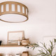 Kendal Three Light Flush Mount (KEN-2203-VG)