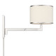 Madison One Light Wall Sconce (MAD-B4101-PN)