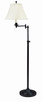 House of Troy - CL200-BLK - One Light Floor Lamp - Club - Black