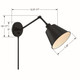 Mitchell One Light Wall Sconce (MIT-A8020-MK)