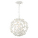 Crystorama - MSL-314-MT - Four Light Pendant - Marselle - Matte White