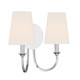 Payton Two Light Wall Sconce (PAY-922-CH)