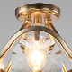 Quincy Four Light Semi Flush Mount (QUI-7624-DT)