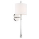 Rachel One Light Wall Sconce (RAC-A3501-PN)