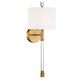 Rachel One Light Wall Sconce (RAC-A3501-VG)