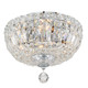 Crystorama - ROS-A1004-CH-CL-MWP - Four Light Flush Mount - Roslyn - Polished Chrome
