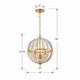 Roxy Three Light Chandelier (ROX-A9003-GA)