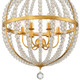 Roxy Six Light Chandelier (ROX-A9006-GA)