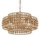 Silas Four Light Mini Chandelier (SIL-B6003-BS)