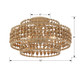 Silas Four Light Semi Flush Mount (SIL-B6003-BS_CEILING)