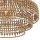 Silas Six Light Chandelier (SIL-B6006-BS)