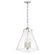 Crystorama - VSS-7018-PN - Four Light Pendant - Voss - Polished Nickel
