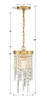 Winfield One Light Pendant (WIN-210-GA-CL-MWP)