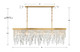 Winfield Six Light Chandelier (WIN-217-GA-CL-MWP)