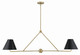 Crystorama - XAV-B9307-VG - Four Light Chandelier - Xavier - Vibrant Gold